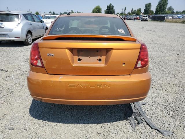 1G8AW15F36Z126115 - 2006 SATURN ION LEVEL 3 ORANGE photo 6