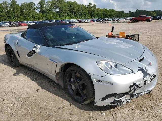 1G1YX3DW3C5100012 - 2012 CHEVROLET CORVETTE GRAND SPORT SILVER photo 4