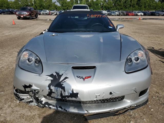 1G1YX3DW3C5100012 - 2012 CHEVROLET CORVETTE GRAND SPORT SILVER photo 5