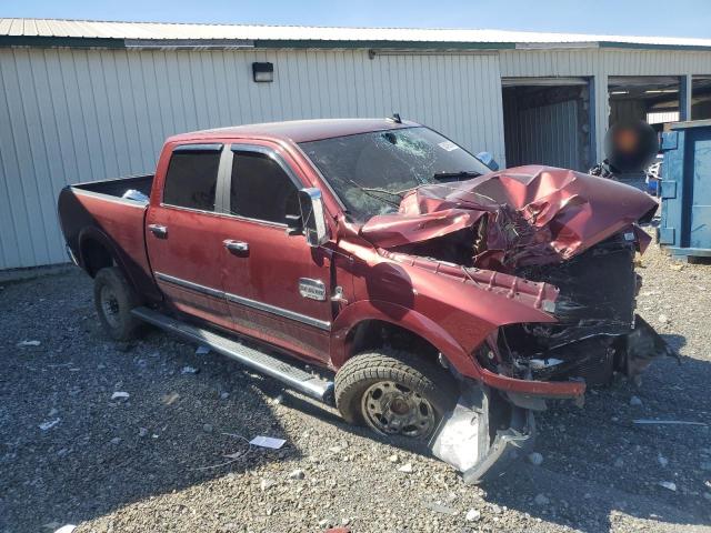 3C6UR5GL9JG237272 - 2018 RAM 2500 LONGHORN RED photo 4