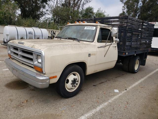 1B7MD3413JS680895 - 1988 DODGE D-SERIES D300 BEIGE photo 1