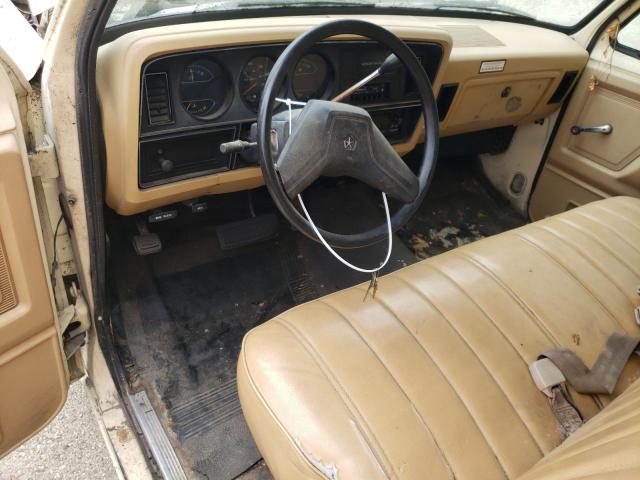 1B7MD3413JS680895 - 1988 DODGE D-SERIES D300 BEIGE photo 8