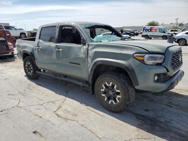 3TMCZ5AN6NM463405 - 2022 TOYOTA TACOMA DOUBLE CAB GREEN photo 4