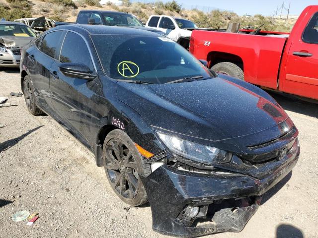 2HGFC2F81MH556072 - 2021 HONDA CIVIC SPORT 黑色 照片 1