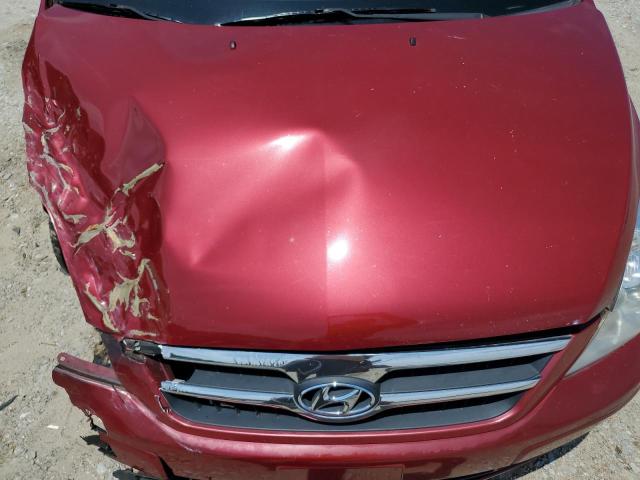 KNDMC233376034399 - 2007 HYUNDAI ENTOURAGE GLS RED photo 12