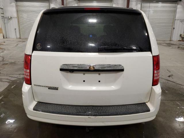 2A8HR54P38R100293 - 2008 CHRYSLER TOWN & COU TOURING WHITE photo 6