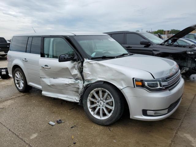 2FMGK5D82KBA30037 - 2019 FORD FLEX LIMITED SILVER photo 4