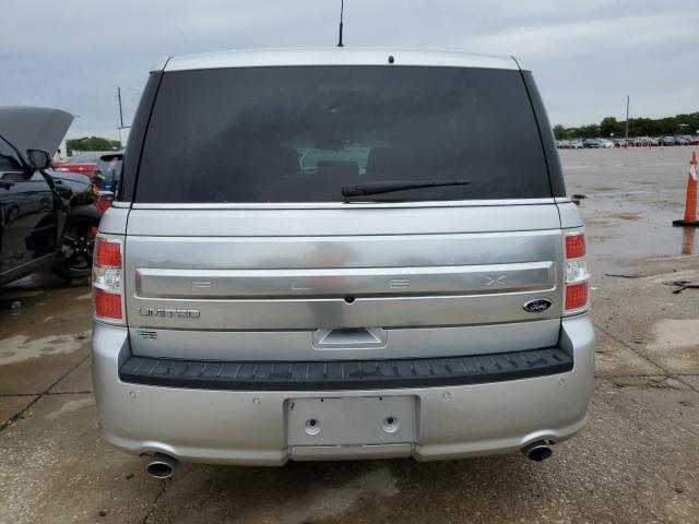 2FMGK5D82KBA30037 - 2019 FORD FLEX LIMITED SILVER photo 6