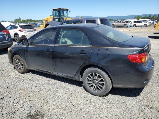 1NXBU4EE3AZ258172 - 2010 TOYOTA COROLLA BASE BLACK photo 2