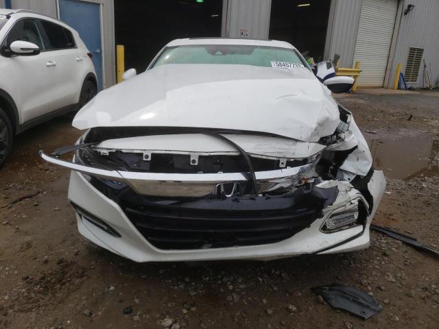 1HGCV3F47LA003990 - 2020 HONDA ACCORD HYBRID EX WHITE photo 5