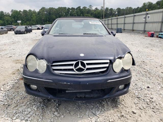 WDBTK56FX7T075389 - 2007 MERCEDES-BENZ CLK 350 BLUE photo 5