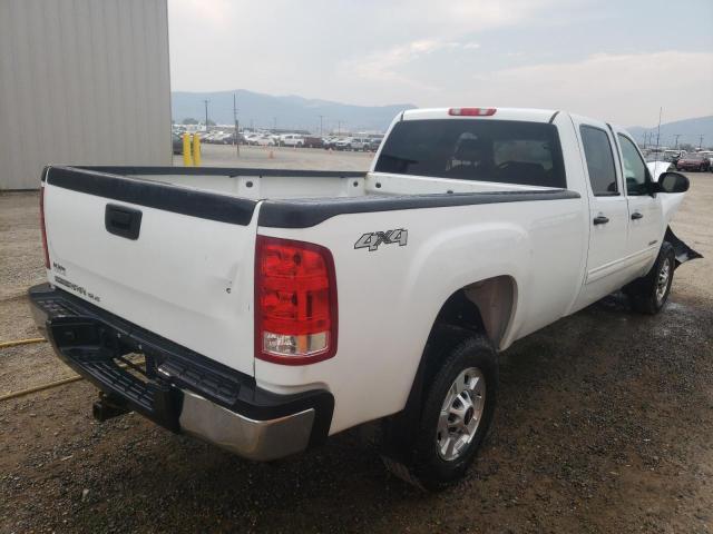 1GT120CG2EF178553 - 2014 GMC SIERRA K2500 SLE WHITE photo 4