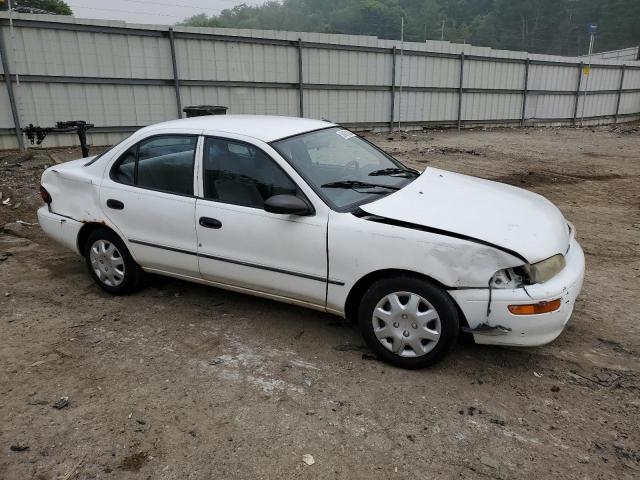 1Y1SK5265VZ406307 - 1997 GEO PRIZM BASE Beyaz fotoğraf 4