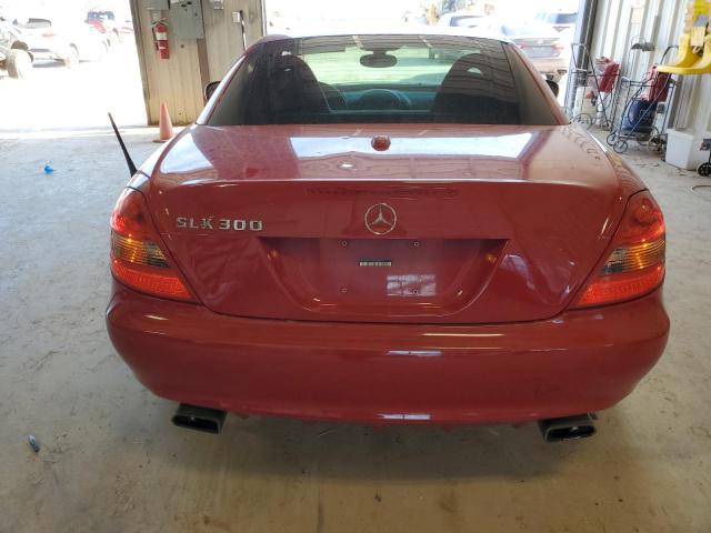 WDBWK54FX9F192245 - 2009 MERCEDES-BENZ SLK 300 RED photo 6