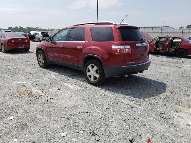 1GKER33788J247170 - 2008 GMC ACADIA SLT-2 RED photo 2