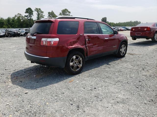 1GKER33788J247170 - 2008 GMC ACADIA SLT-2 RED photo 3