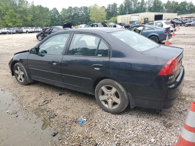 2HGES26844H631474 - 2004 HONDA CIVIC EX BLACK photo 2