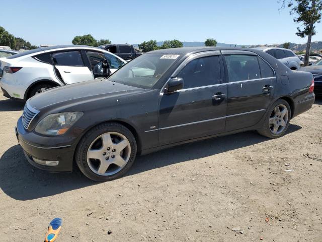 JTHBN36F740146598 - 2004 LEXUS LS 430 BLACK photo 1