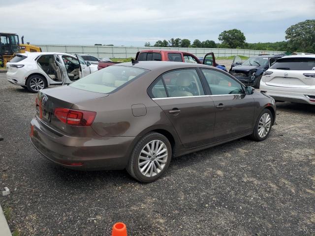 3VWD07AJ9FM247067 - 2015 VOLKSWAGEN JETTA SE BROWN photo 3