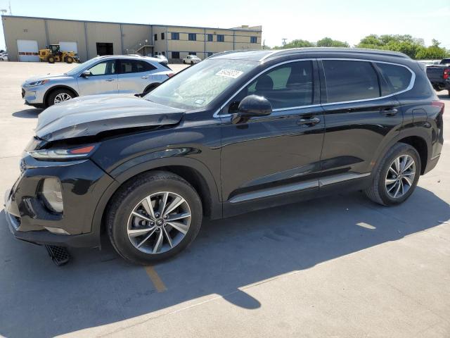 5NMS33AD6KH107852 - 2019 HYUNDAI SANTA FE SEL BLACK photo 1