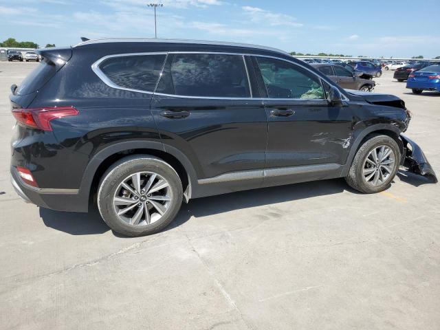 5NMS33AD6KH107852 - 2019 HYUNDAI SANTA FE SEL BLACK photo 3
