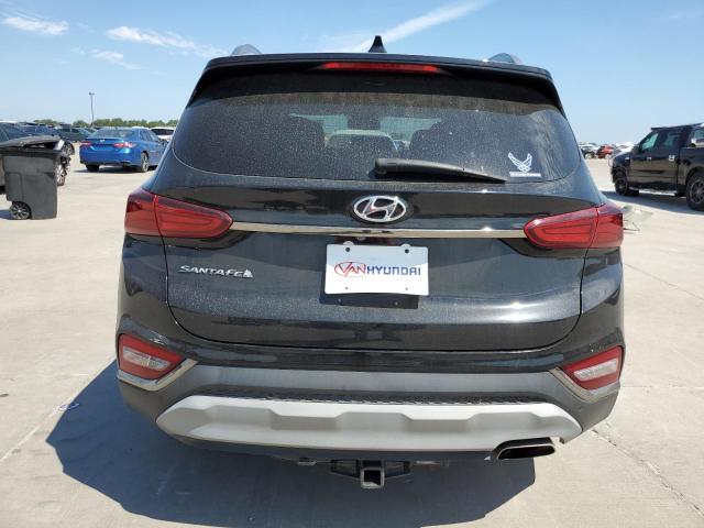 5NMS33AD6KH107852 - 2019 HYUNDAI SANTA FE SEL BLACK photo 6