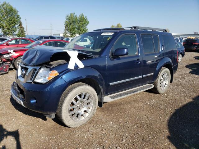 5N1AR1NB2AC614182 - 2010 NISSAN PATHFINDER S BLUE photo 1