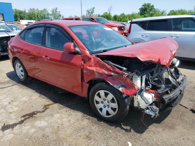 KMHDU45D19U633780 - 2009 HYUNDAI ELANTRA GLS RED photo 4