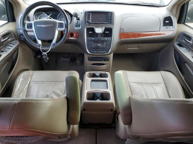 2C4RC1CG9CR382682 - 2012 CHRYSLER TOWN & COU TOURING L BEIGE photo 8