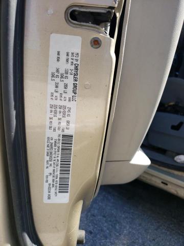 2A4RR5D18AR305258 - 2010 CHRYSLER TOWN & COU TOURING GOLD photo 12