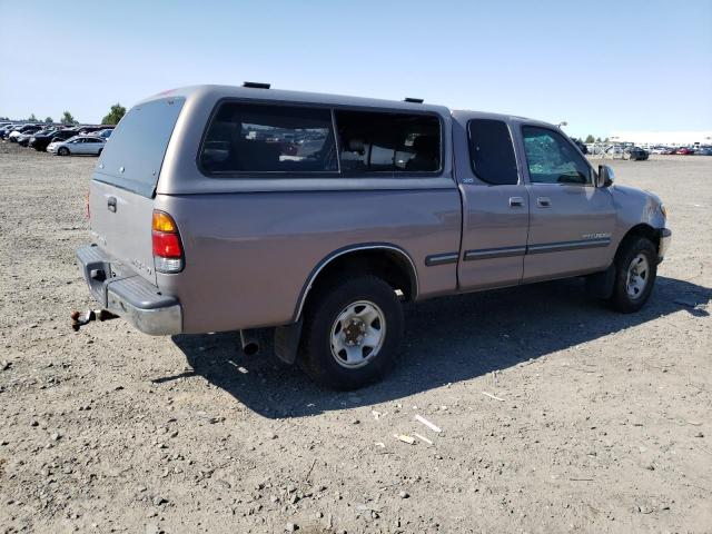 5TBBT44162S268084 - 2002 TOYOTA TUNDRA ACCESS CAB GRAY photo 3