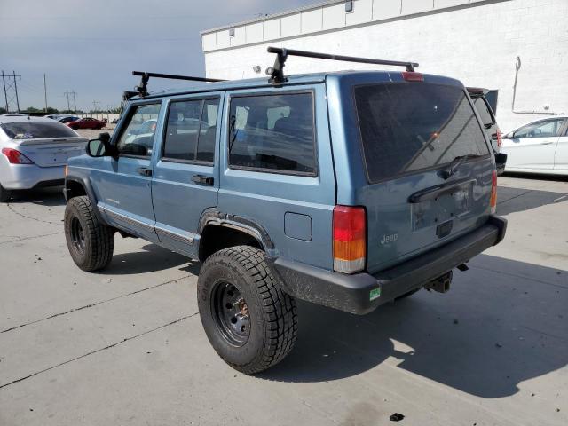 1J4FT28S0WL237995 - 1998 JEEP CHEROKEE SE BLUE photo 2