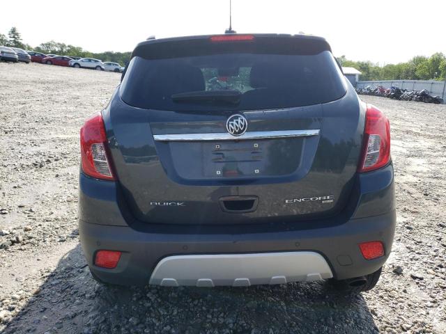 KL4CJHSB2GB653168 - 2016 BUICK ENCORE PREMIUM GRAY photo 6