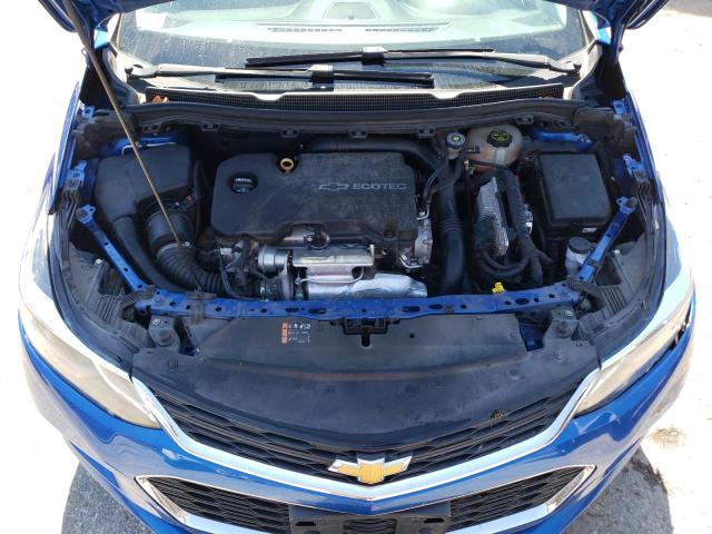 1G1BE5SM2H7199023 - 2017 CHEVROLET CRUZE LT BLUE photo 11