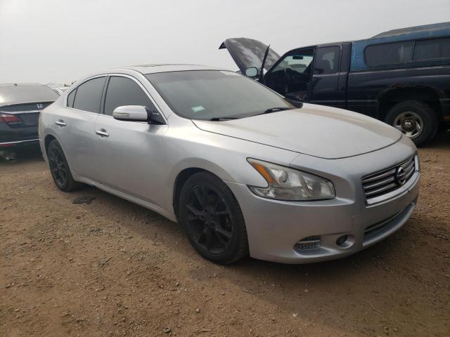 1N4AA5AP3DC826507 - 2013 NISSAN MAXIMA S SILVER photo 4