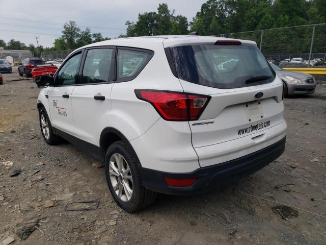 1FMCU0F71KUB48834 - 2019 FORD ESCAPE S WHITE photo 2