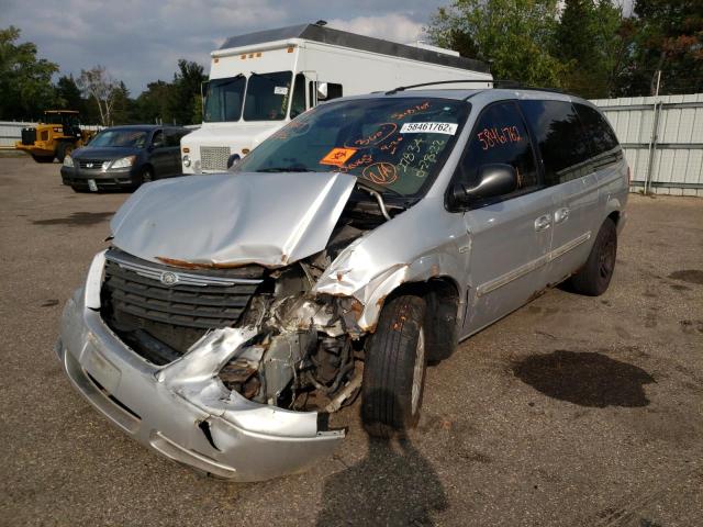 2A4GP54L17R243791 - 2007 CHRYSLER TOWN & COU TOURING 银色 照片 2