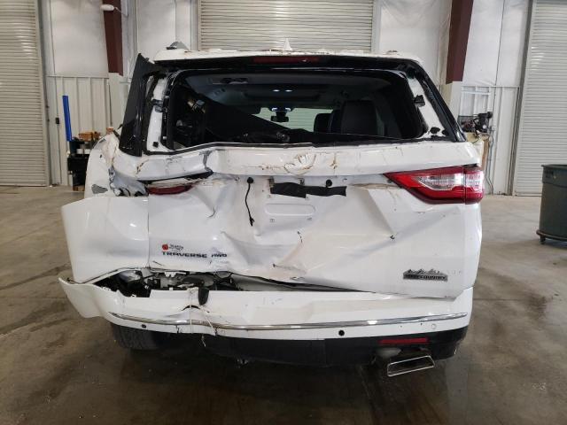 1GNEVNKW9LJ275653 - 2020 CHEVROLET TRAVERSE HIGH COUNTRY WHITE photo 6