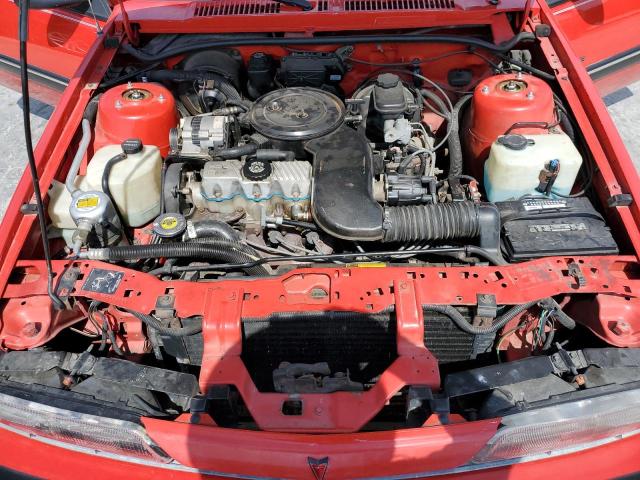 1G2JB34K5L7522179 - 1990 PONTIAC SUNBIRD LE RED photo 11