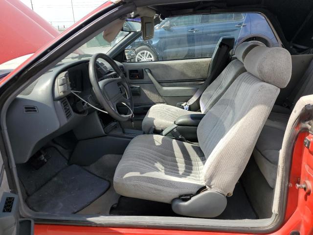 1G2JB34K5L7522179 - 1990 PONTIAC SUNBIRD LE RED photo 7