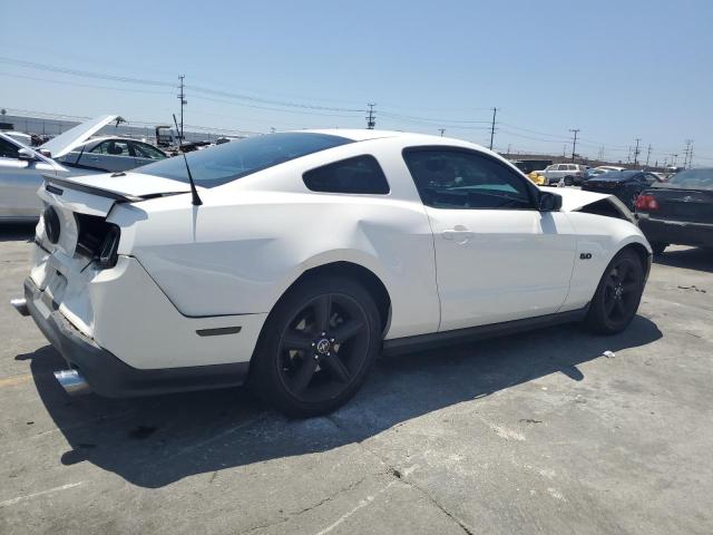 1ZVBP8CF2B5132067 - 2011 FORD MUSTANG GT WHITE photo 3