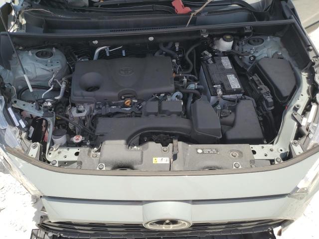 2T3W1RFV5PW258454 - 2023 TOYOTA RAV4 XLE GREEN photo 11