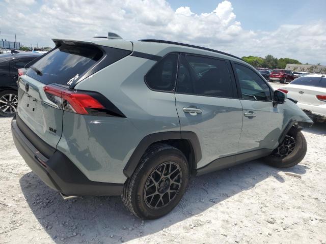 2T3W1RFV5PW258454 - 2023 TOYOTA RAV4 XLE GREEN photo 3