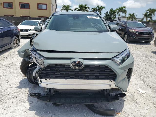 2T3W1RFV5PW258454 - 2023 TOYOTA RAV4 XLE GREEN photo 5