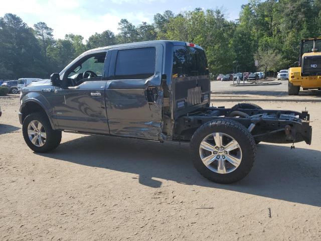 1FTEW1EG8GFD57790 - 2016 FORD F150 SUPERCREW GRAY photo 2