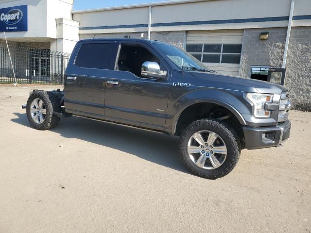 1FTEW1EG8GFD57790 - 2016 FORD F150 SUPERCREW GRAY photo 4