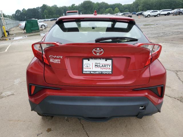 JTNKHMBX8L1076305 - 2020 TOYOTA C-HR XLE RED photo 6