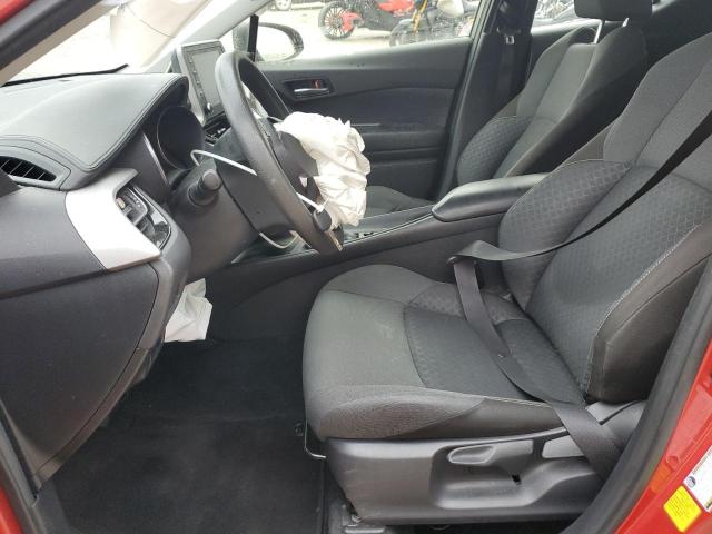 JTNKHMBX8L1076305 - 2020 TOYOTA C-HR XLE RED photo 7