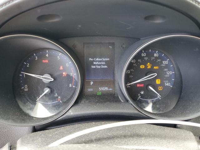 JTNKHMBX8L1076305 - 2020 TOYOTA C-HR XLE RED photo 9