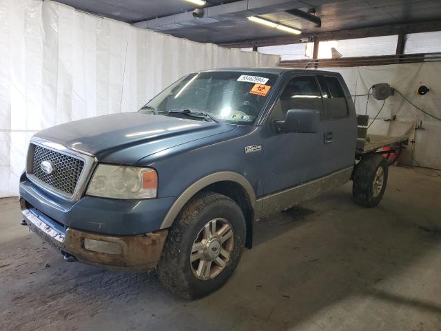 1FTPX14594NB59257 - 2004 FORD F150 BLUE photo 1